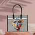 Personalised Girl Printed Box Tote Bag - Uncommongifts.in