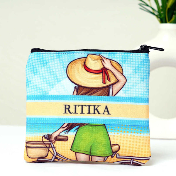 Personalised Girl Printed Kids Wet Pouch