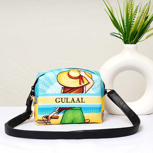 Personalised Girl Printed Sling Bag