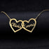 Personalised Heart Name Pendant - Uncommongifts.in