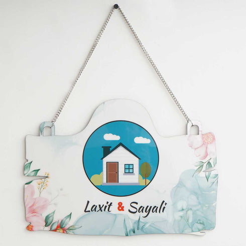 Personalised Home Printed Wall Hanging - Uncommongifts.in