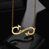 Personalised Infinity Butterfly Name Pendant - Uncommongifts.in