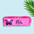 Personalised Jelly Pencil Pouch for Kids - Pink