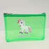 Personalized Jelly Travel Pouch for Kids - Dark Green
