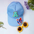 Personalised Kids Cap With Theme and Initial Letter Sunglass Combo