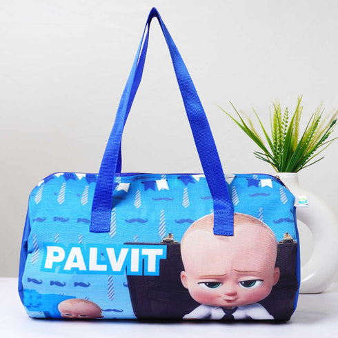 Personalised Kids Printed Swimming Duffle Bag