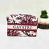 Personalised Leaf Printed Box Pouch for Women
