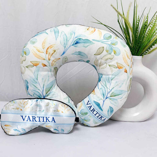 Personalised Leaf's Printed Printed Combo Gift Set