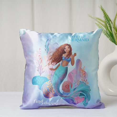 Personalised Little Mermaid Kids Cushion - Uncommongifts.in