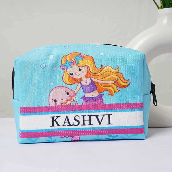 Personalised Little Mermaid Printed Kids Box Pouch