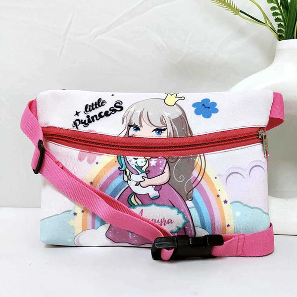 Personalised Little Princess Kids Waist Pouch