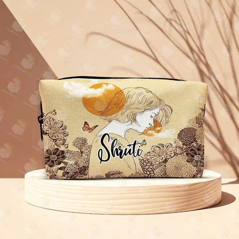 Personalised Make Up Pouch for Women | Valentines Day Gift
