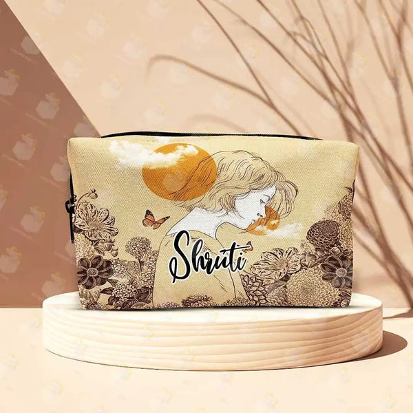 Personalised Make Up Pouch for Women | Valentines Day Gift