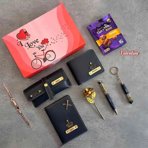 Personalised Men Wallet Combo | Valentines Gift for Him
