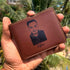 Personalised Men's Photo Wallet - Tan