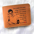 Personalised Men's Photo Wallet - Tan - Uncommongifts.in