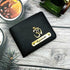 Personalised Men's Wallet With Charm - Black - Uncommongifts.in