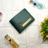 Personalised Men's Wallet With Charm - Olive - Uncommongifts.in