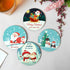Personalised Merry Christmas MDF Coaster Set Of 4 - Uncommongifts.in