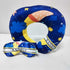Personalised Moon Printed Neck Pillow with Eye Mask Combo for Kids