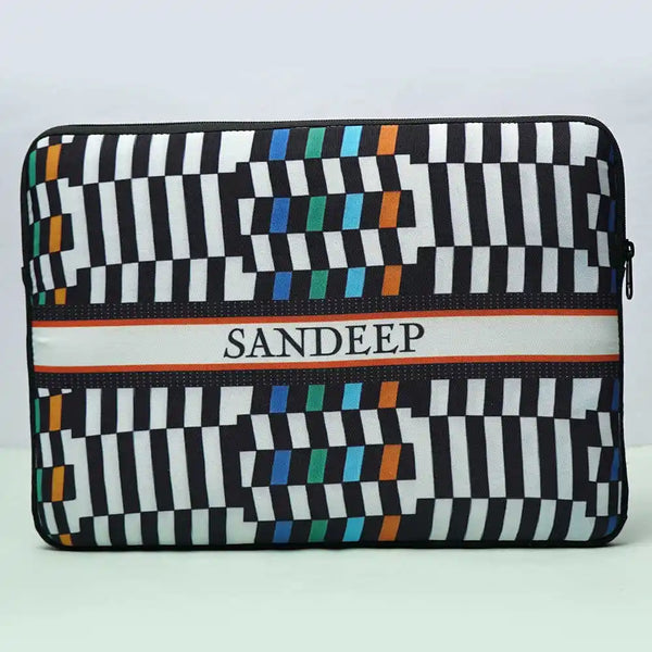 Personalised Multicolor Printed Laptop Sleeve/Cover