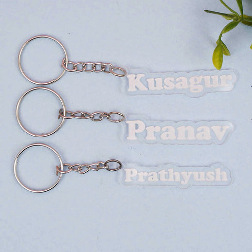 Personalised Name Keychain