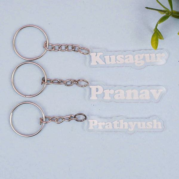 Personalised Name Keychain
