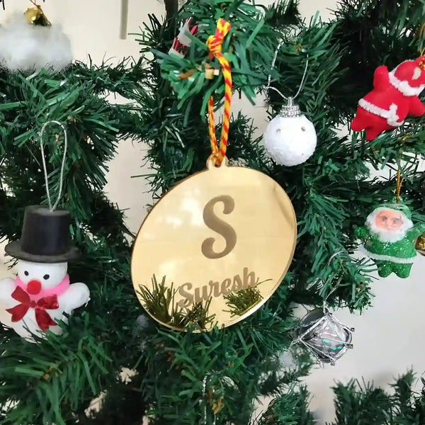 Personalised Name Ornaments for Christmas