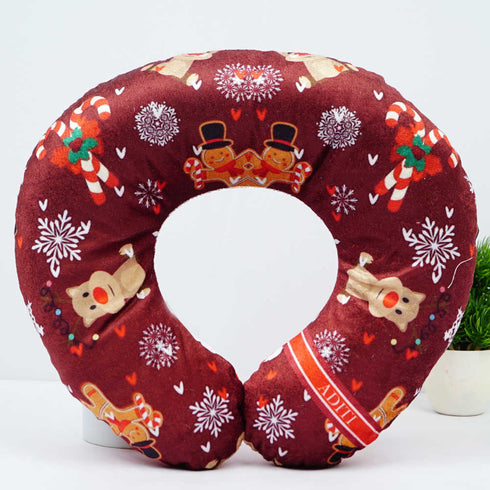 Personalised Neck Pillow for Christmas