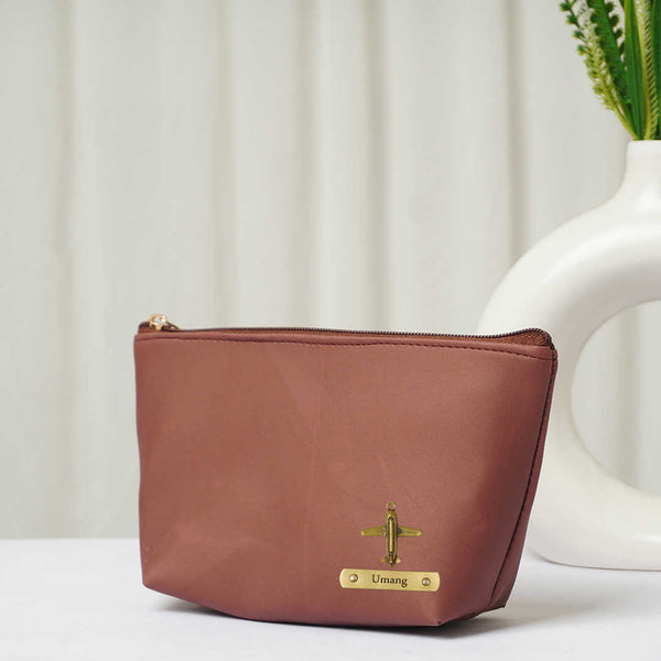 Personalised Vegan PU Pouch - Uncommongifts.in