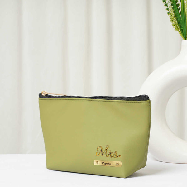 Personalised Vegan PU Pouch - Uncommongifts.in