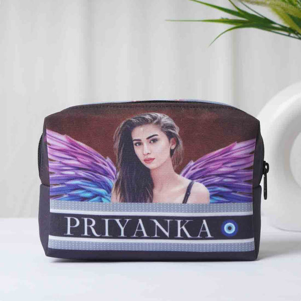Personalised Photo Printed Box Pouch - Uncommongifts.in