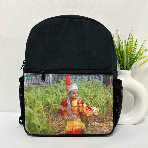 Personalised Photo Printed Kids Bag Pack