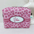 Personalised Pink Hearts Printed Kids Box Pouch