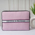 Personalised Pink Printed Laptop Sleeve/Cover - Uncommongifts.in