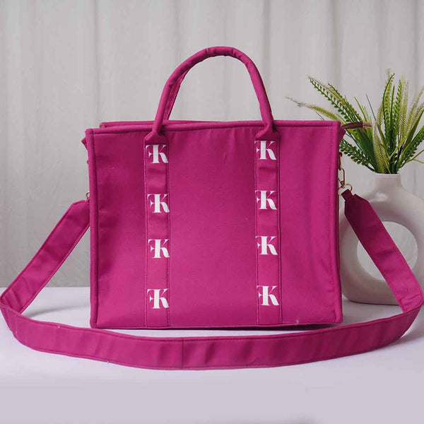 Personalised Pink Woody Tote Bag - Uncommongifts.in
