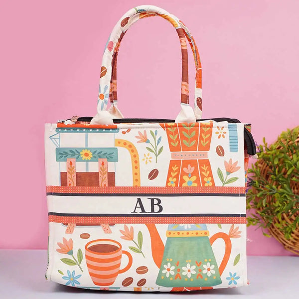 Personalised Printed Box Tote Bag