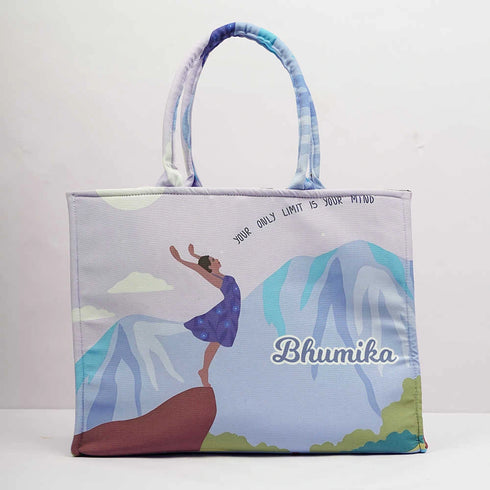 Personalised Printed Box Tote Bag