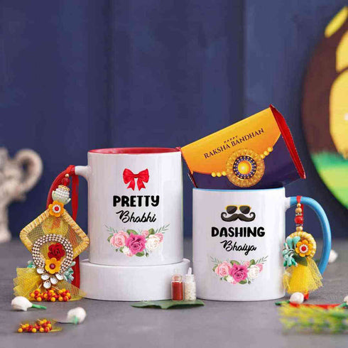 Personalised Printed Ceramic Coffee Mug Gift Set