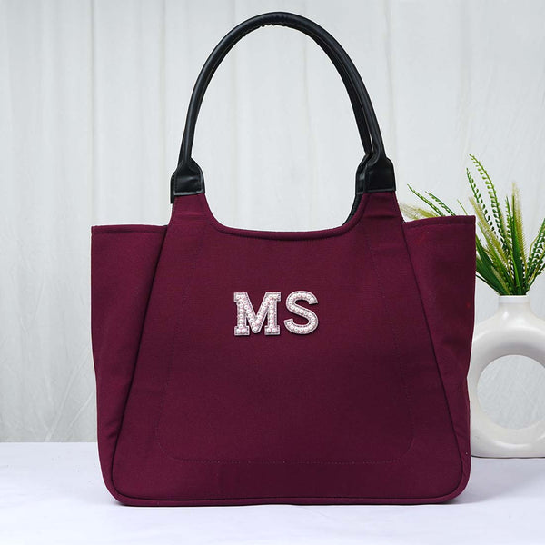 Personalised Printed Handled Box Tote Bag - Uncommongifts.in