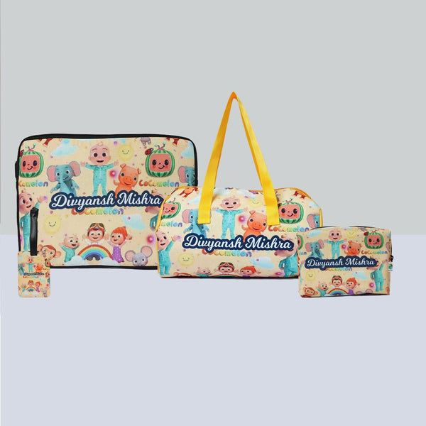 Personalised Printed Laptop Sleeve/Cover Kids Combo Gift Set