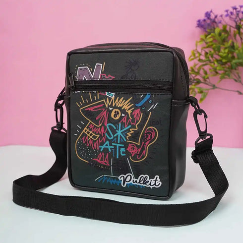 Personalised Printed Men Sling Bag