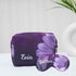 Personalised Purple Printed Box Tote Bag Combo Gift Set - Uncommongifts.in