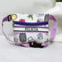 Personalised Purple Printed Kids Waist Pouch