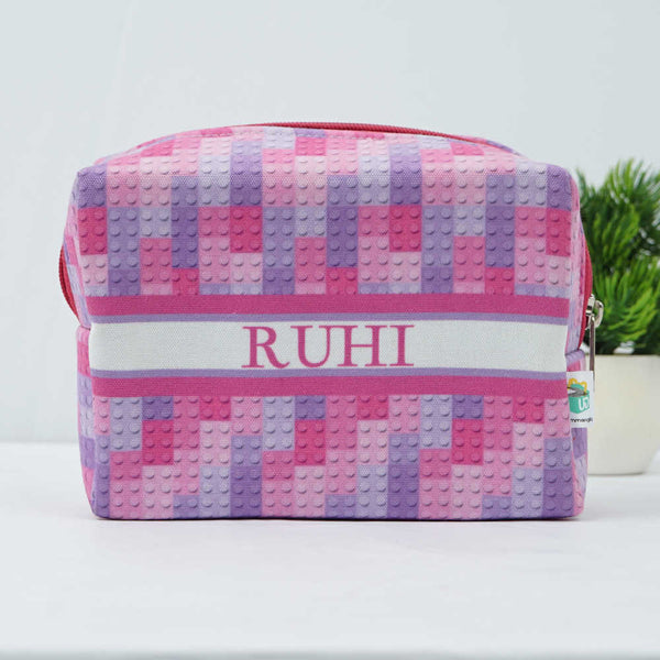 Personalised Puzzle Printed Box Pouch for Kids