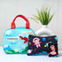 Personalised Rainbow Printed Kids Lunch Bag Combo Gift Set