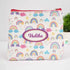 Personalised Rainbow Printed Kids Wet Pouch