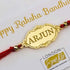 Personalised Rakhi Gold Mirror Acrylic