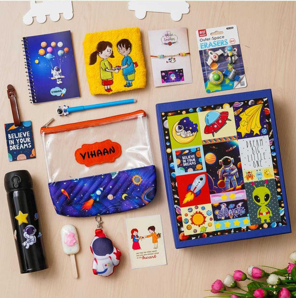Personalised Rakhi Premium Hamper For Kids