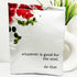 Personalised Red Floral Printed Book Sleeve